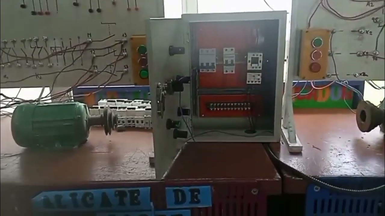 AUTOMATIZACIÓN Y CONTROL DE MAQUINAS ELÉCTRICAS MONOFÁSICAS Y TRIFÁSICAS ‐ Hecho con Clipchamp