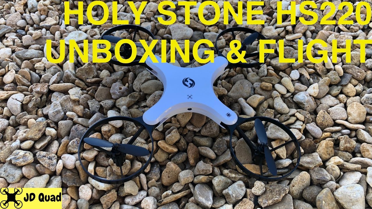 Holy Stone HS220 Southern Cross Unboxing & Flight Test Video