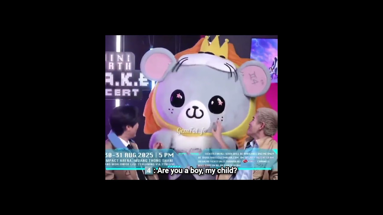 Look Khunnoo be like, what to do with my silly Papa? 😅😂 #geminifourth