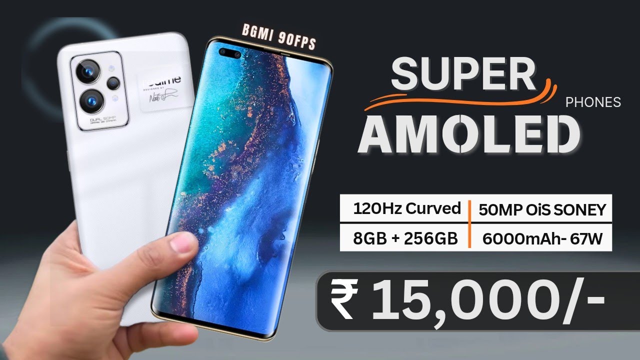 Curved & Super Amoled Display phones Under 15000 | Top 5 best phone under 15000 in 2024