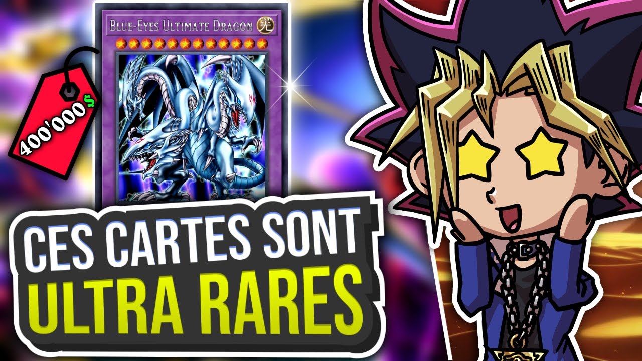 Les Cartes Yu-Gi-Oh! les plus CHÈRES de L’HISTOIRE !! 📈 (*Dragon Blanc…*)
