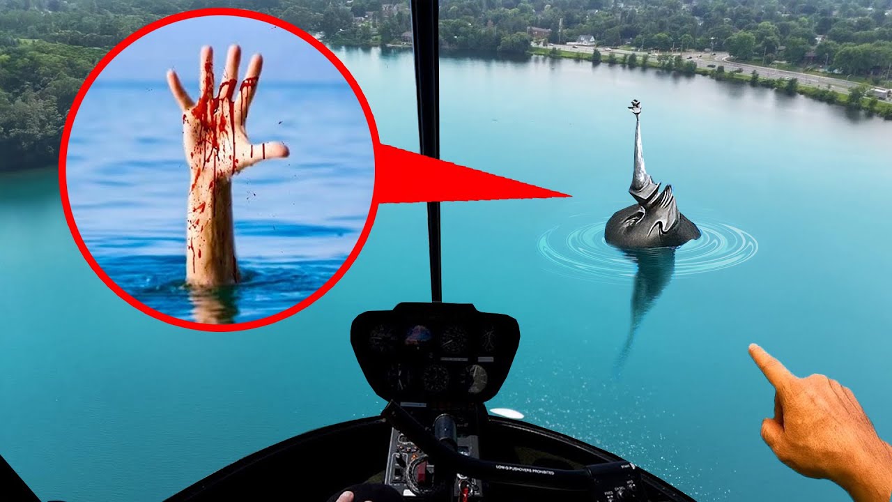 ДРОН СНЯЛ НАСТОЯЩЕГО HAND SEA MONSTER В РЕАЛЬНОЙ ЖИЗНИ!!