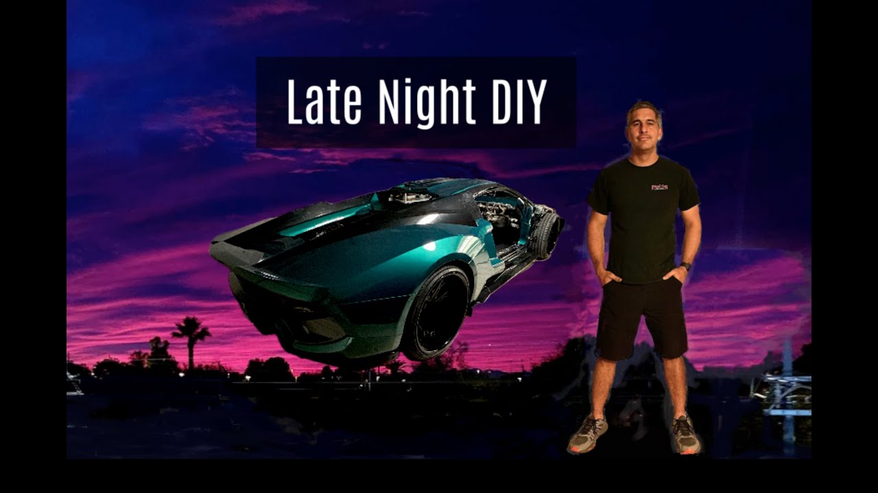 Building My Vaydor G35 Exotic Supercar. (Pt. 11) More Paint, and Lots of Interior! Carbon Fiber too!