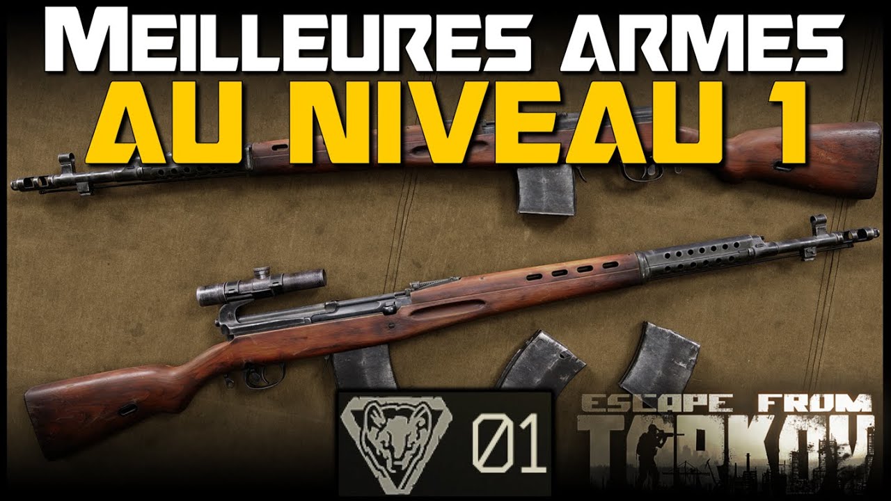 ARMES DE DÉBUTANTS / DÉBUT DE WIPE | Marchands Niveau 1 - Guide Tarkov Fr