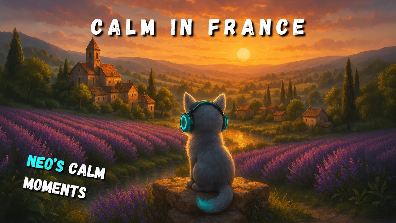Calm Music for Relaxation, Focus & Emotional Balance – French Guitar & Soft Jazz | Calm in France