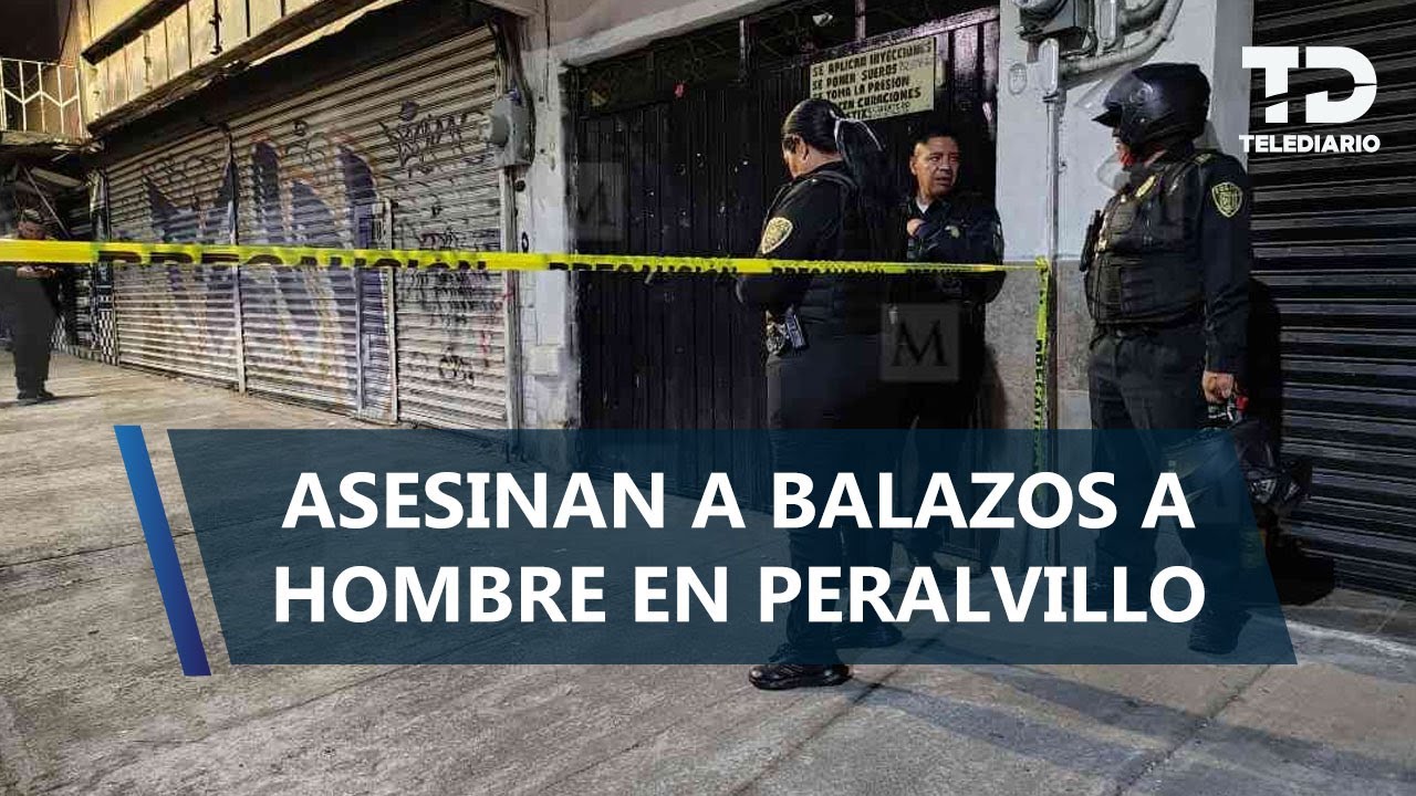 Presuntos 'motosicarios' asesinan a balazos a hombre en Peralvillo