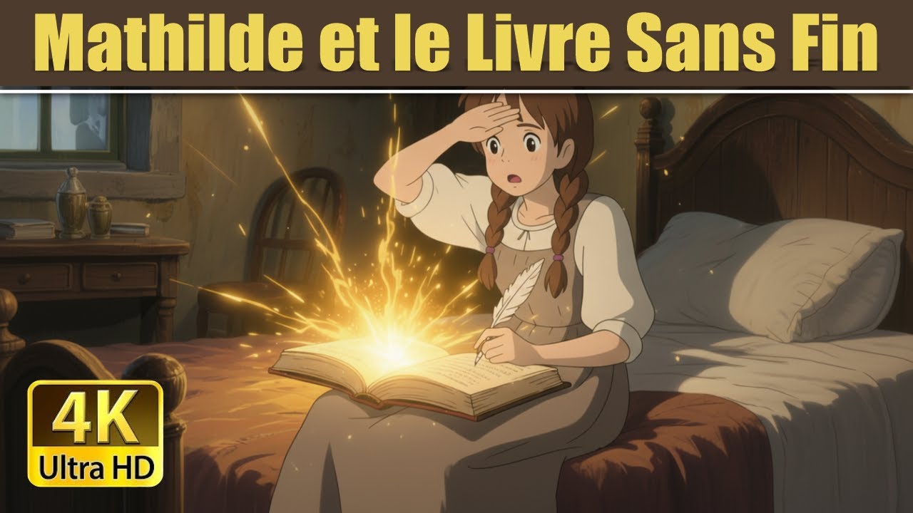 Mathilde et le Livre Sans Fin &bull; Conte Fran&ccedil;ais &bull; CONTES ET VIES