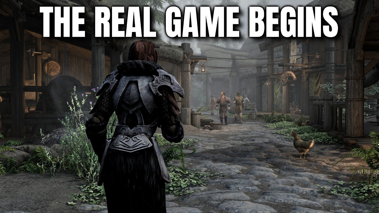 Skyrim player finds fun after 20 hours in one save