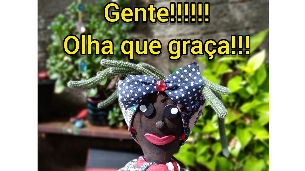 cachepot de garrafa pet, namoradeira , fica uma graça 🤩