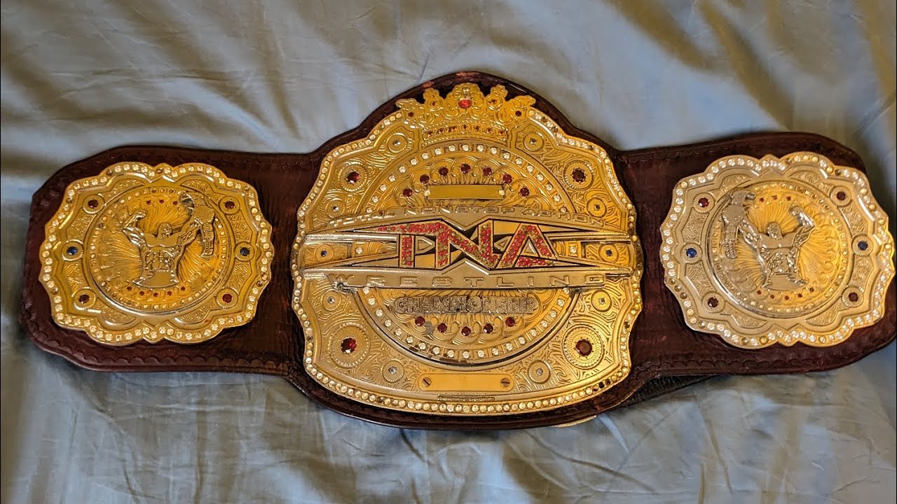 TNA Impact Wrestling Ring Used Legends/Global/Television/King Of The Mountain Championship Belt