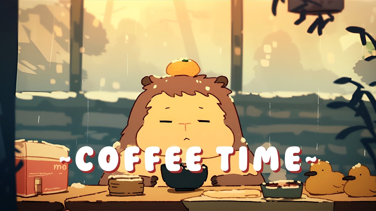 Capybara Lofi Collection - Relaxing Beats to Study/Sleep/Chill ~ Peaceful Flow ~ 🦫 ✨ 🌙 | Focus He...