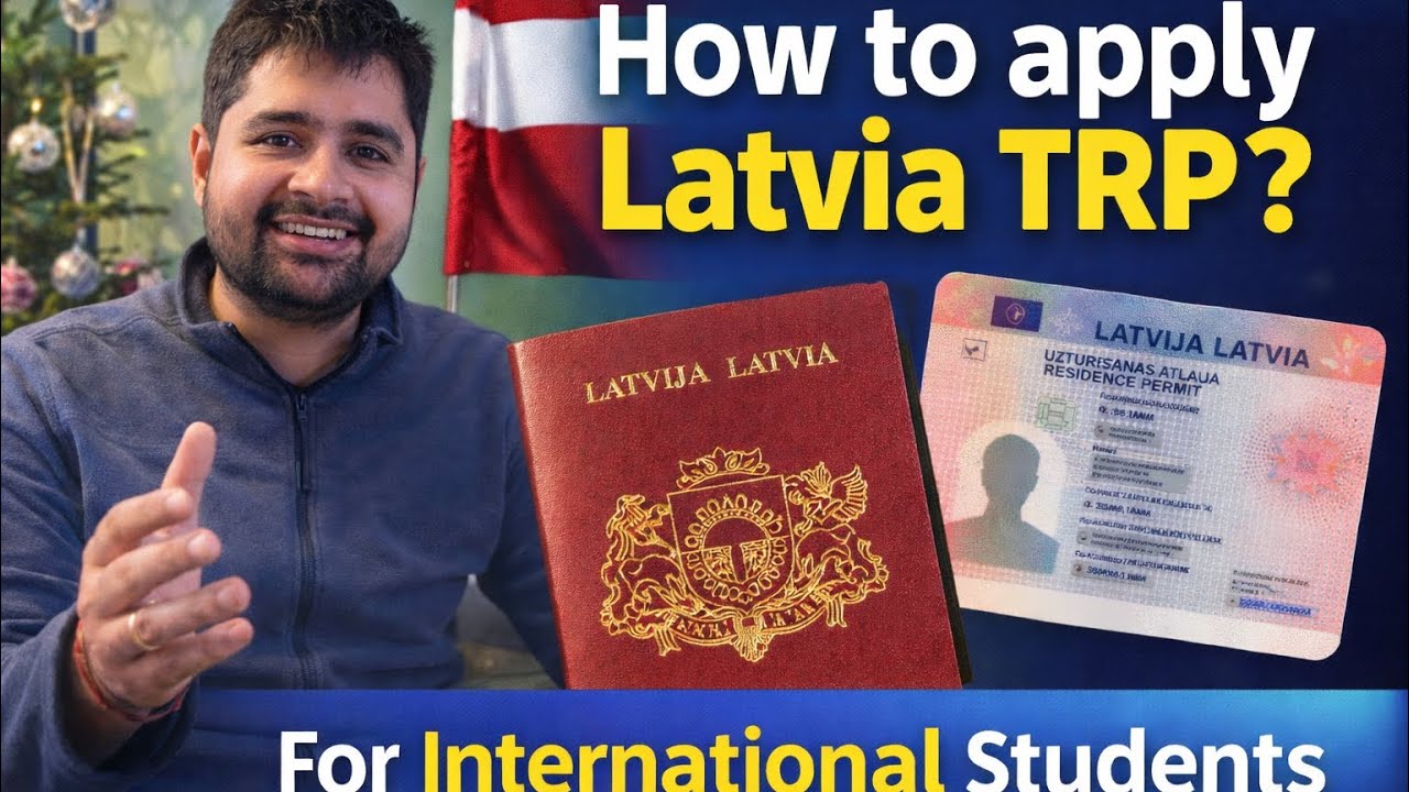 How to Apply Temporary Resident Permit For New Students In Latvia || Indian Student Life In Latvia