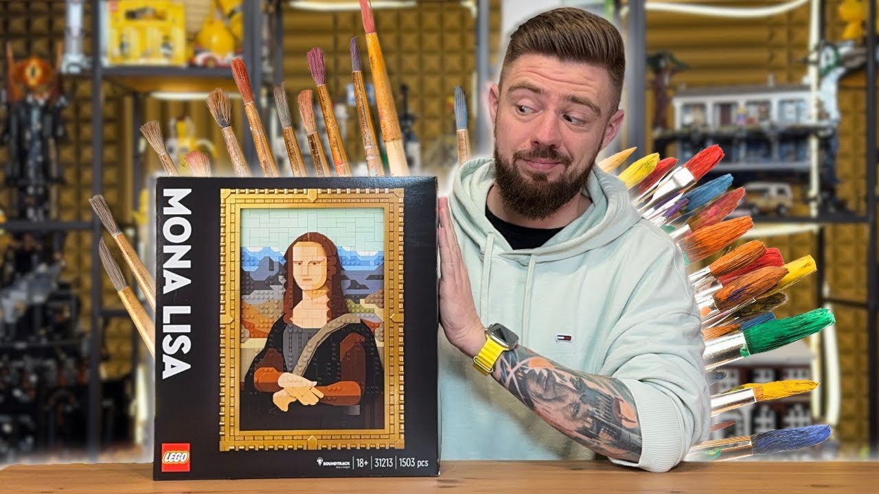 MONA LISA 🖼️ LEGO ART 31213 RECENZJA