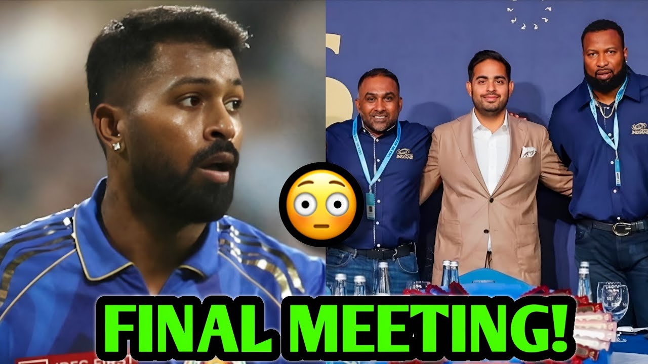 Hardik Pandya & MI FINAL Meeting...😳 Hardik Pandya MI EXIT IPL Cricket News Facts