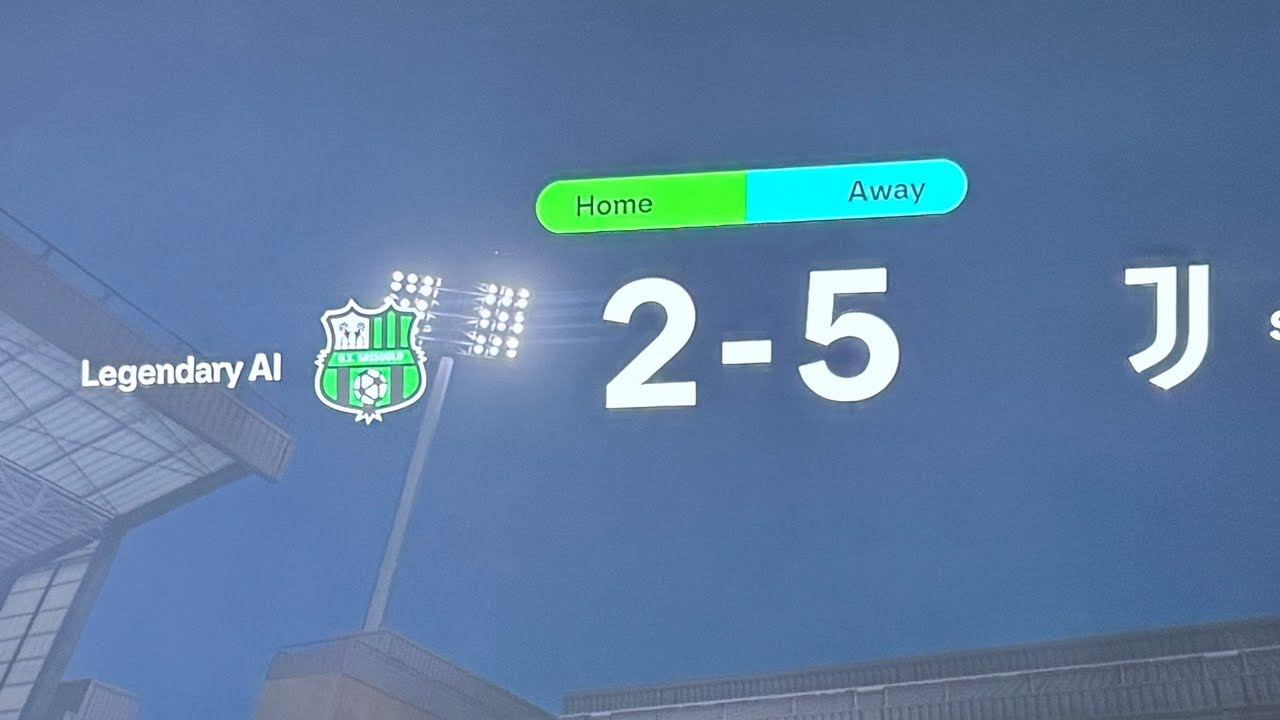 EA SPORTS FC 26 Juventus vs Sassuolo Legendary Serie A #onlyjuvegoals