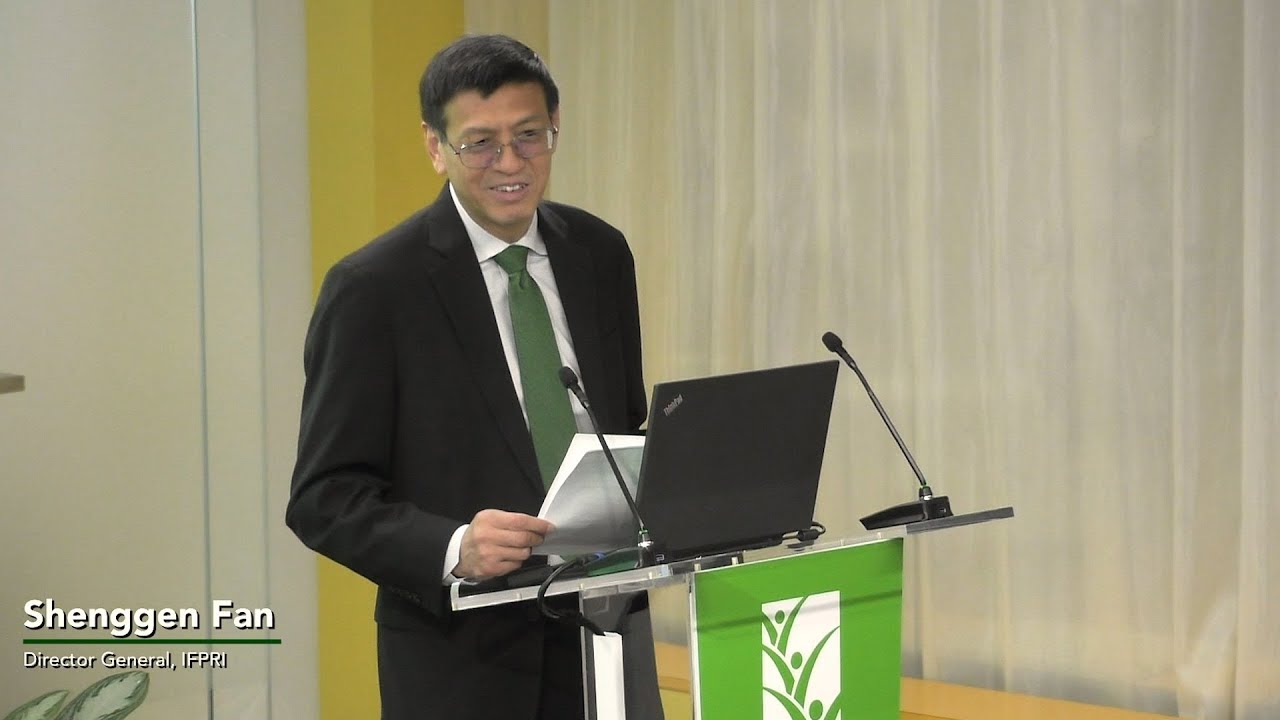 Shenggen Fan, Director General, IFPRI