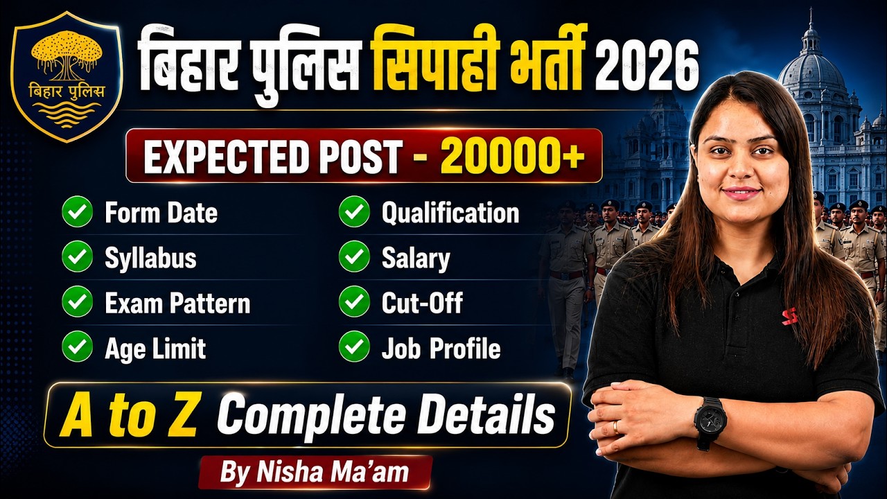 Bihar Police New Vacancy 2026 | Bihar Police Notification 2026 | Complete Details | Bihar Testbook