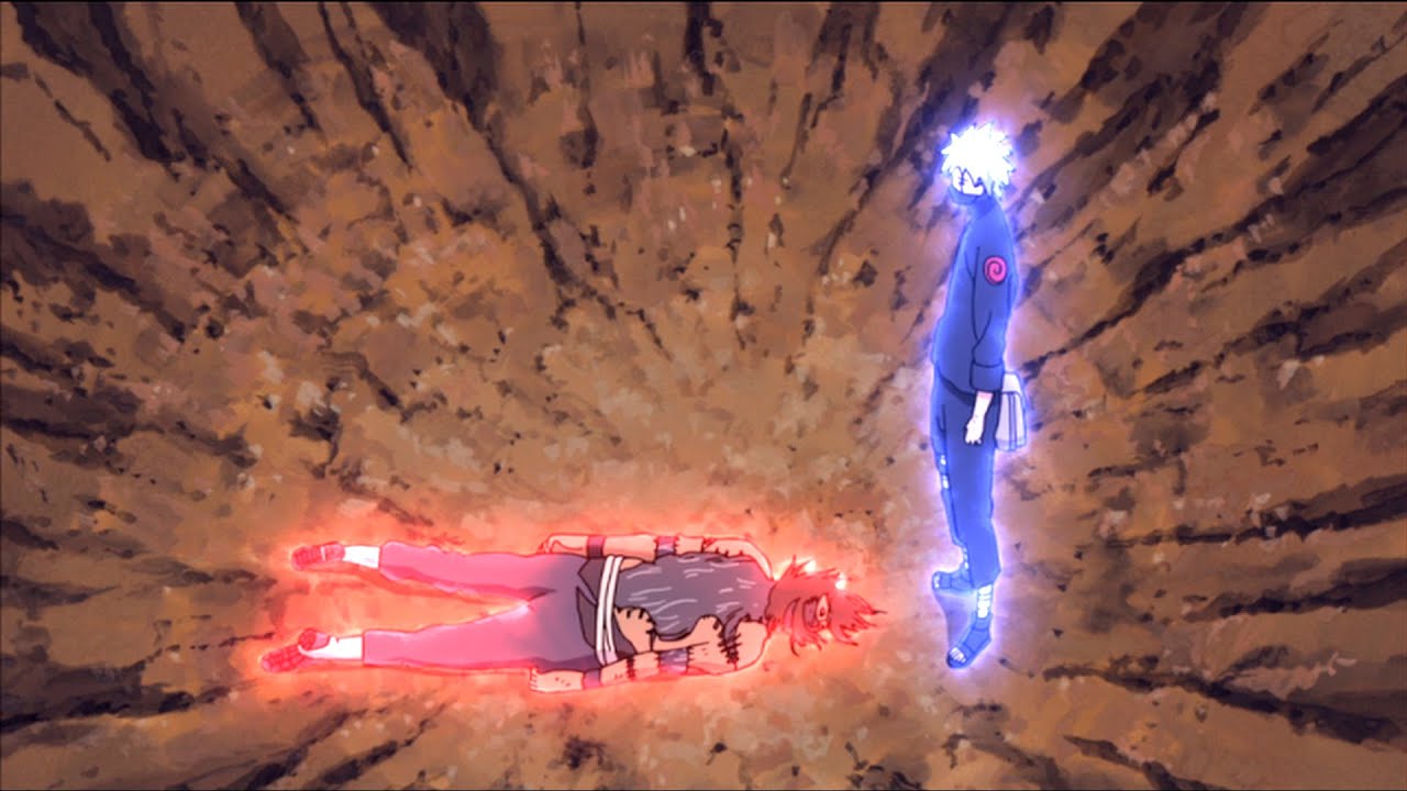 Kakashi Finishes Kakuzu's Life - Kakashi Helps Team 10 Get Revenge for Asuma’s Death