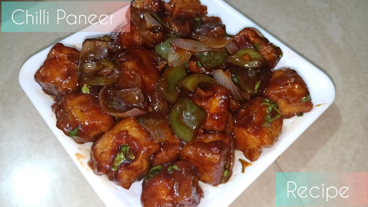 Restaurant Style Chilli Paneer Recipe | Chilli Paneer | Chilli Paneer Recipe 