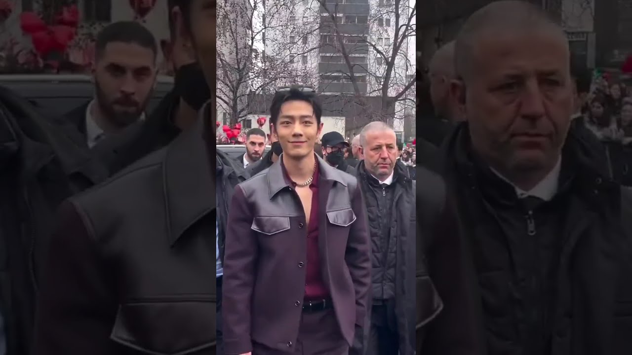Few Compilation Of Xiao Zhan's Arrival In Milan Fashion Week Gucci Event #xiaozhan #gucci #GucciFW25