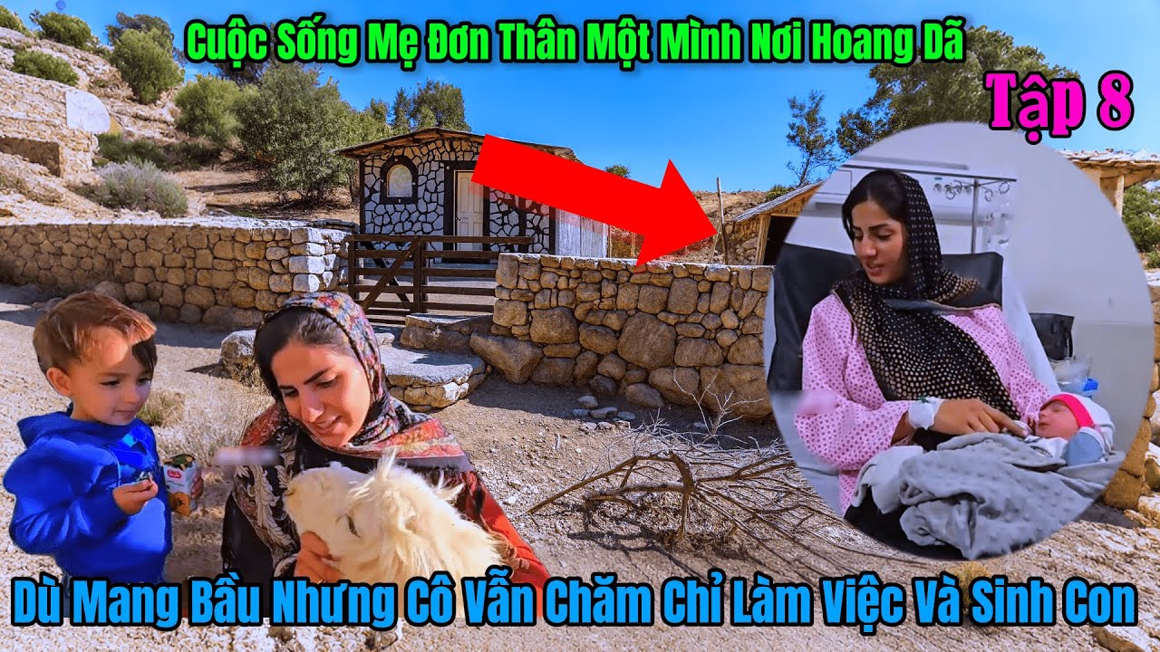 Tập 8 - Cuộc Sống Mẹ Đơn Thân Nia - Chồng Mất Tích Cô Tự Sinh Con Một Mình
