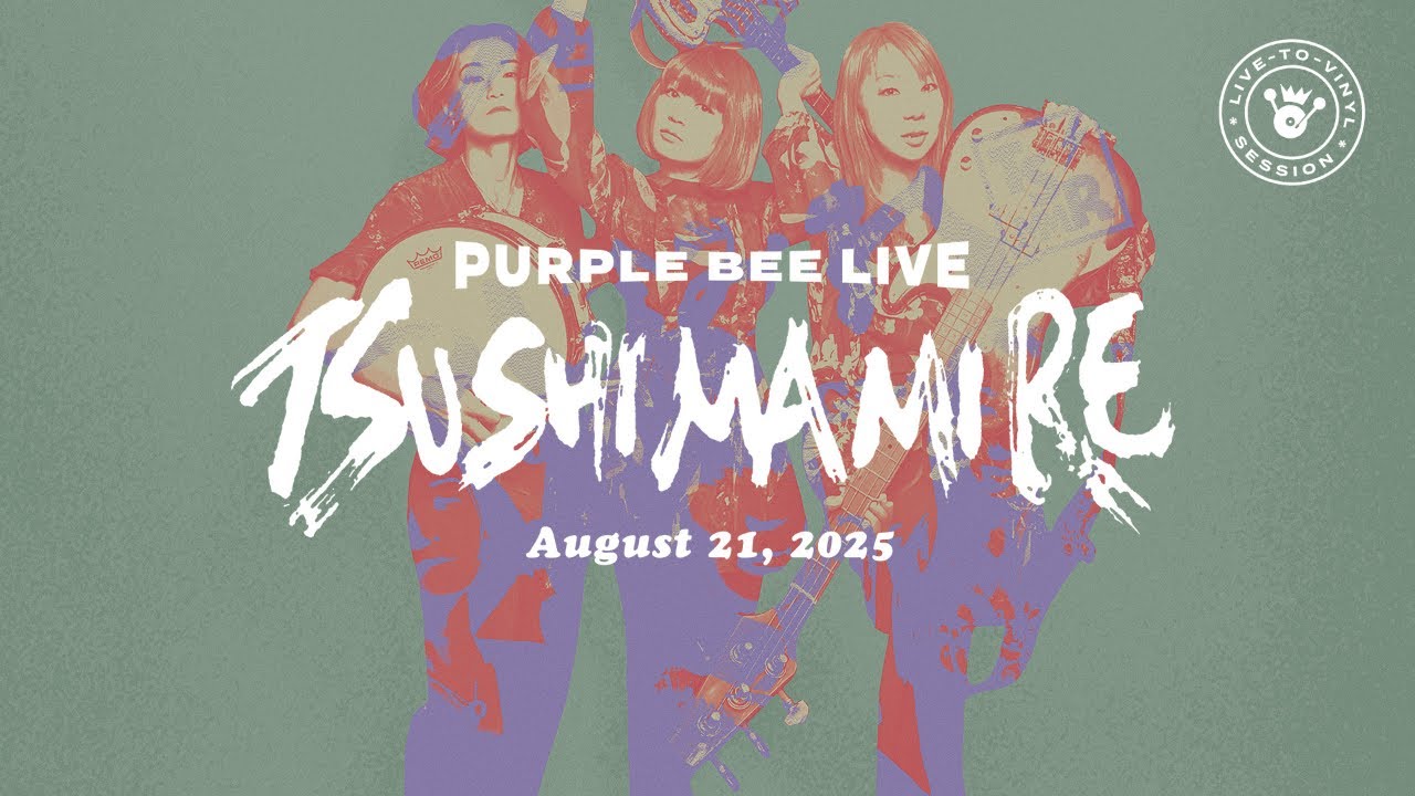 TsuShiMaMiRe from Japan • Live-to-Vinyl Session • Purple Bee Live