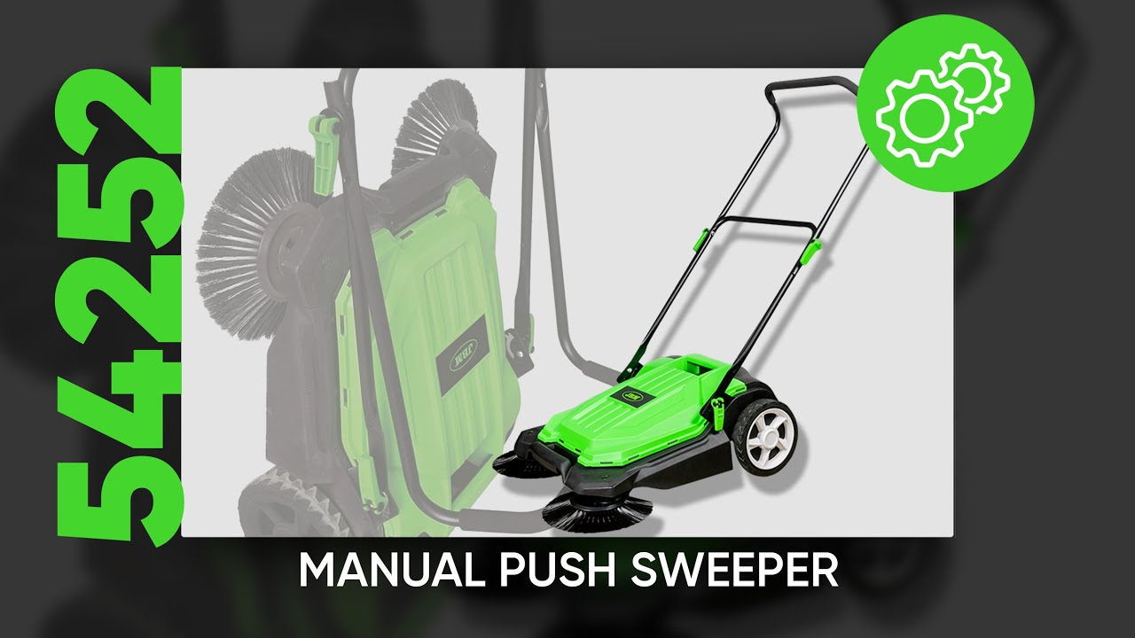 HOW TO ASSEMBLE AND ADJUST THE MANUAL SWEEPER suitable for all kind of floors