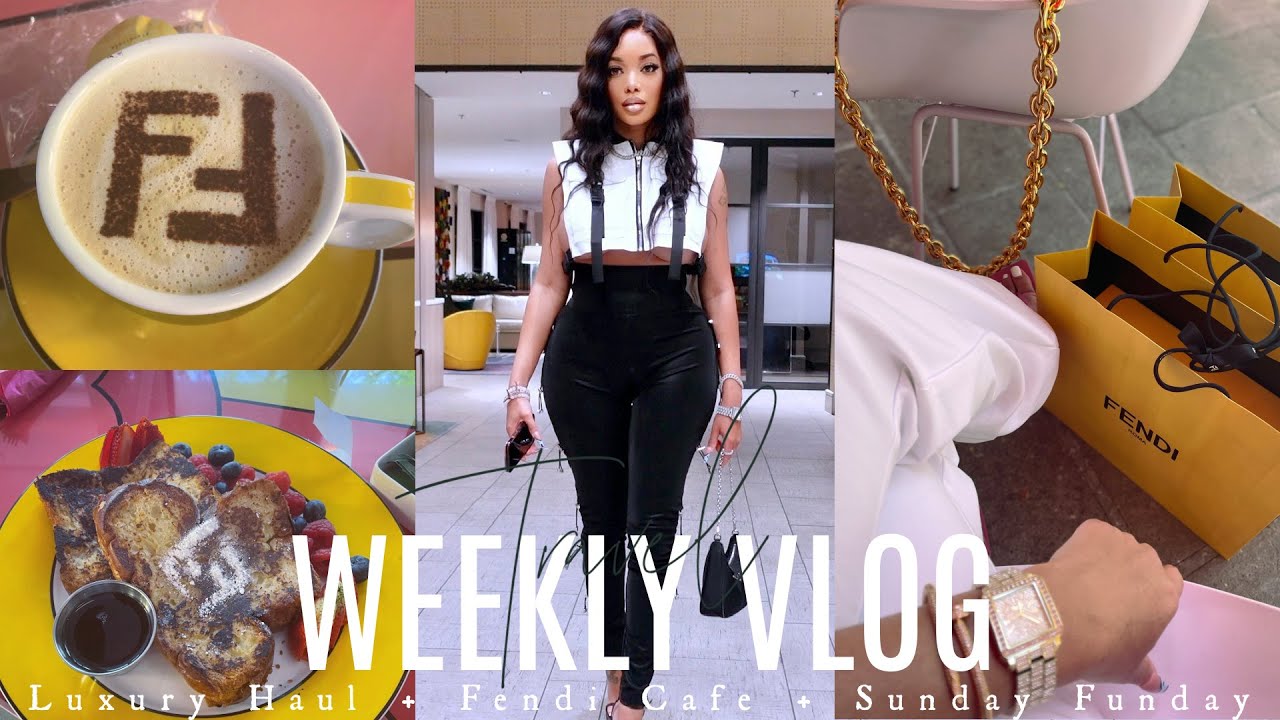 MIAMI VLOG | Brunch at Fendi Cafe + Luxury Haul + Solo Yacht Ride + Back to Dallas