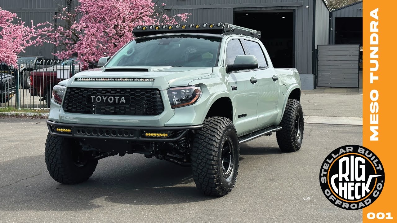 ПРОВЕРКА СТАНКА №1 // MESO Customs Toyota Tundra TRD PRO 2021 года