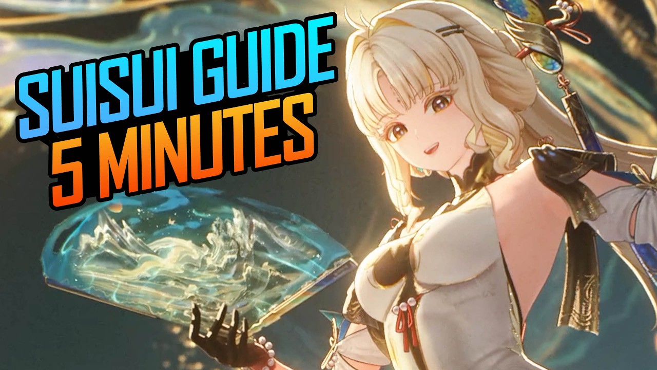 EASILY MASTER SUISUI in 5 Minutes Build and Guide Wuthering Waves