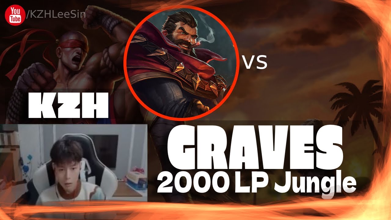 🔴 KZH Graves vs Kindred Jungle - KZH Lee Sin Guide