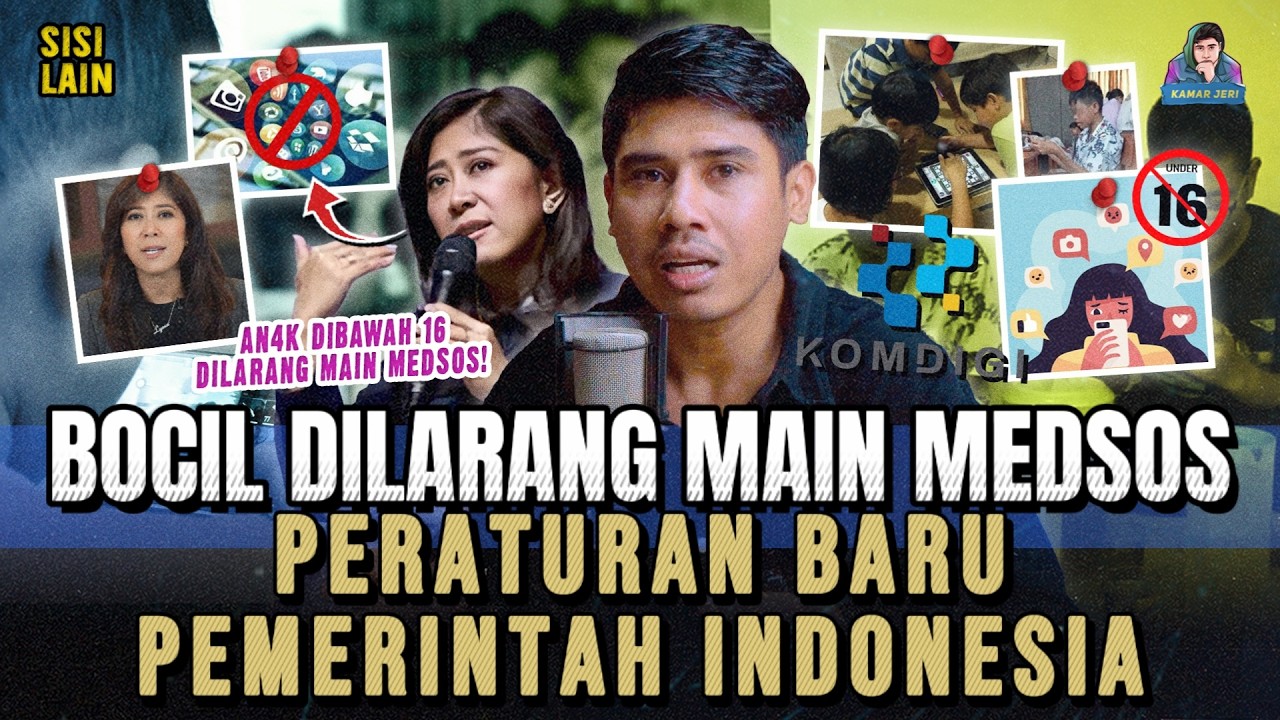 PEMERINTAH LARANG BOCIL MAIN MEDSOS ! TIKTOK HINGGA ROBLOX AKAN DIHAPUS