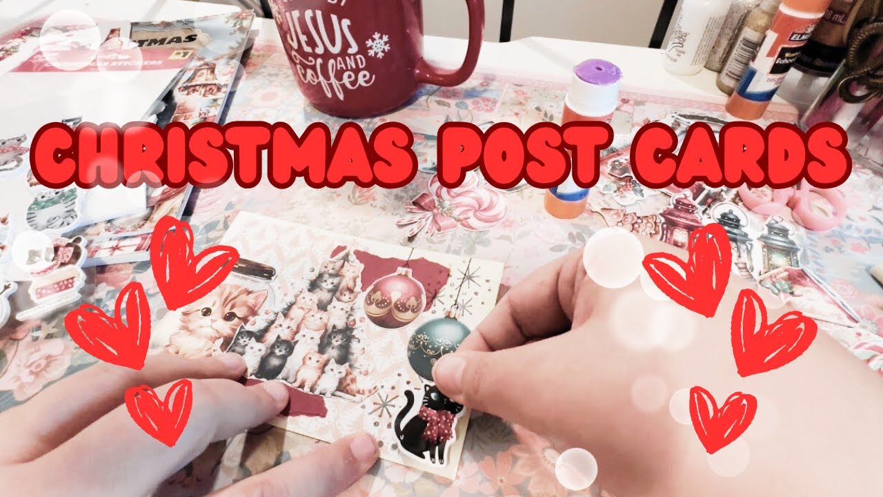 Создавайте вместе со мной рождественские 🎄 открытки-коллажи | что это такое и каков творческий пр...