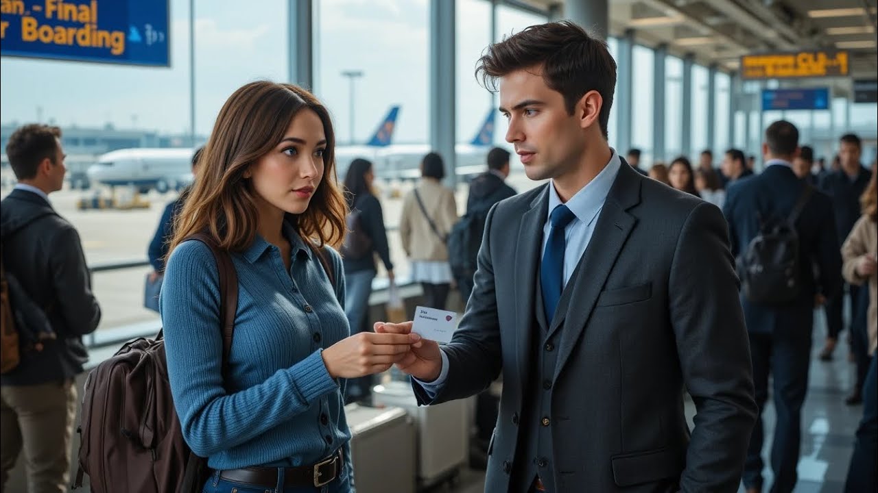 A Broke Single Mom Saw Her Ex at the Airport… What Happened Next Shocked Her