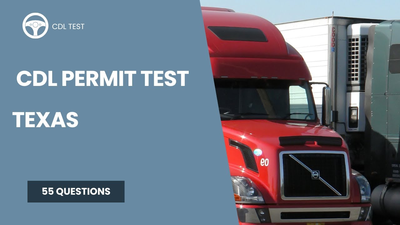 Texas CDL General Knowledge Questions and Answers ‐ 2026