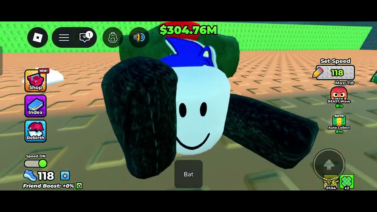 Escape waves of Lucky block in roblox
