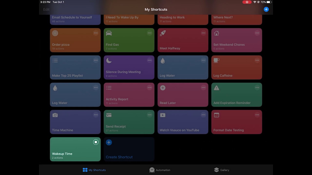 iOS Siri Shortcuts:  How to Create a Custom Wakeup Alarm Shortcut