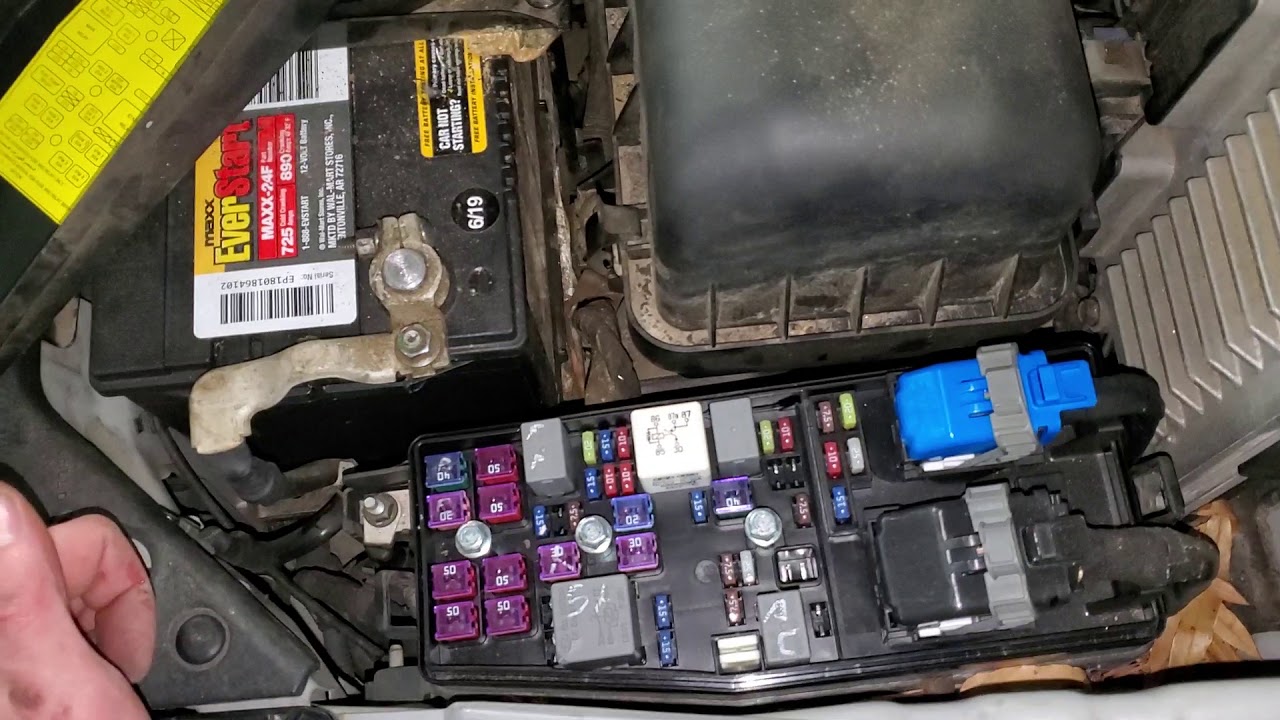 2009 Kia Sedona AC Relay & Fuse, Blower Motor Fuses
