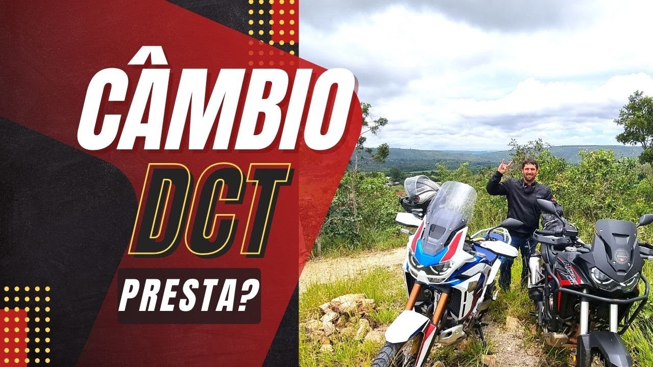 ÁFRICA TWIN - COMPARATIVO DO CÂMBIO DCT E MECÂNICO