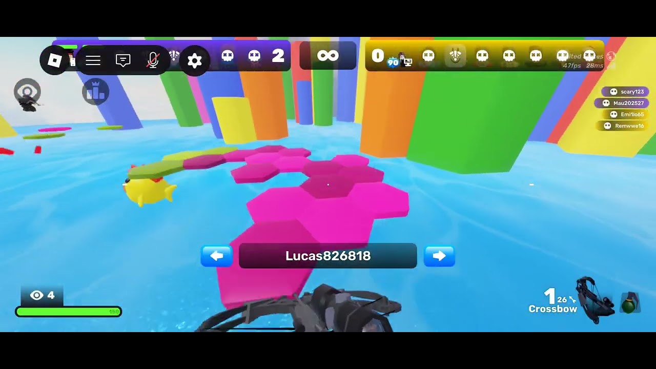 Playing the new game mode
