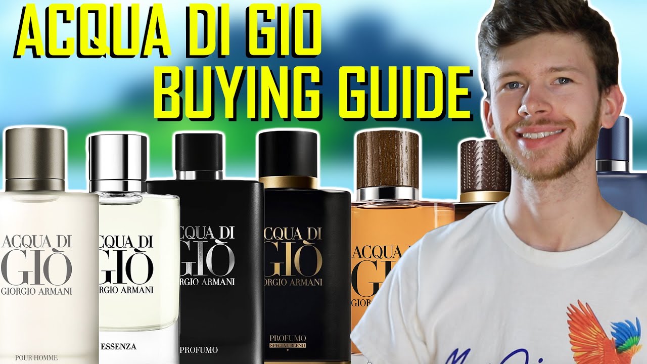 ACQUA DI GIO VS PROFUMO VS ESSENZA VS ABSOLU VS ABSOLU INSTINCT VS PROFONDO