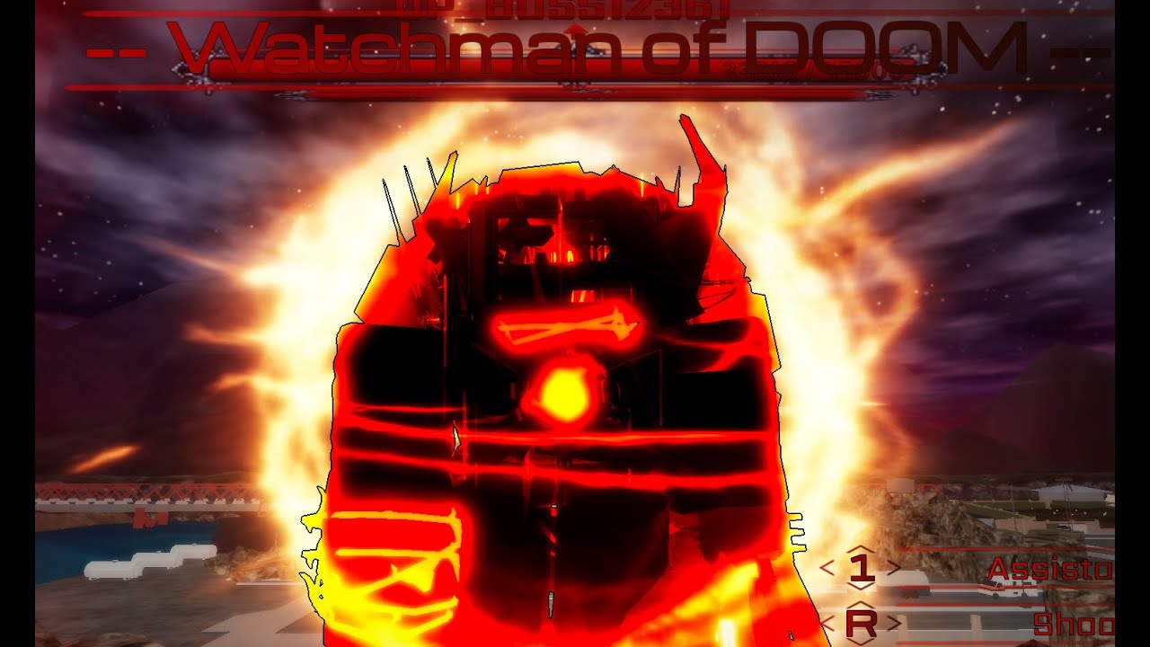 Showcasing Watchman of Doom. (Toilet Ultra 4)