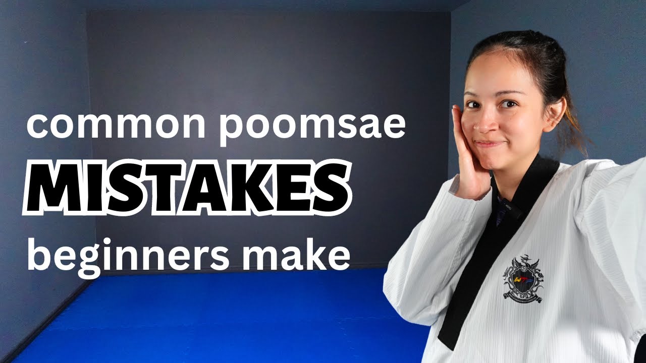3 Common Poomsae Mistakes that Beginners make (and ways to fix them...)