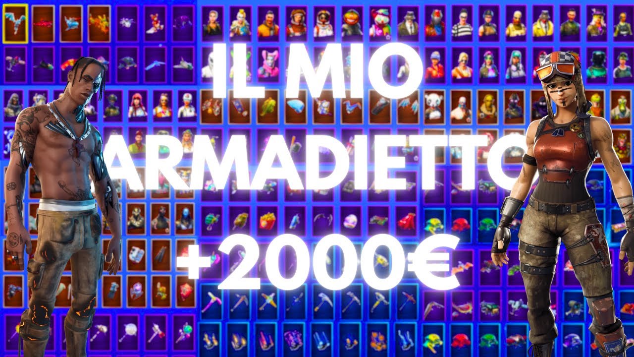 IL MIO ARMADIETTO su Fortnite!! *2000€*