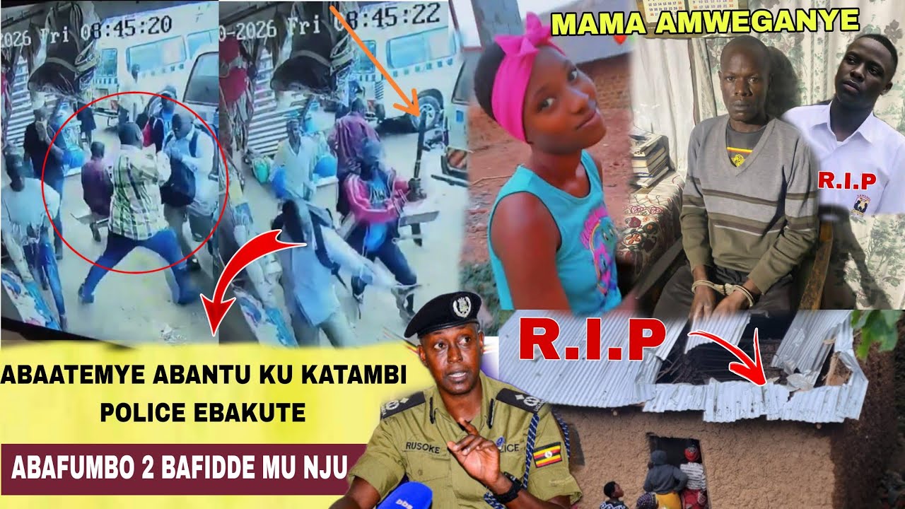 Otyo! 2 Bafiridewo,Police Ekutte Ababbi 3 Abali Mu Katambi Nga Batema Abantu Ejambiya Mu Kibuga