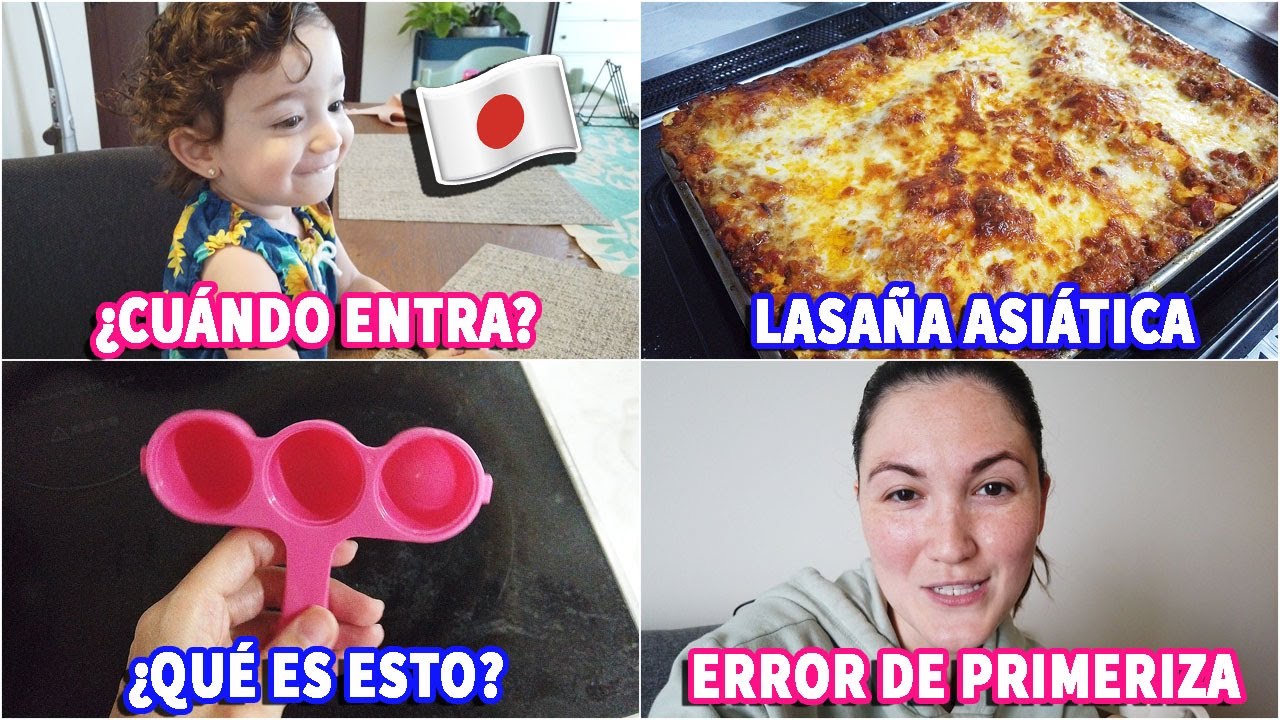 YA TENEMOS ESCUELA EN JAPÓN + LASAÑA ASIÁTICA RECETA + ERROR DE PRIMERIZA