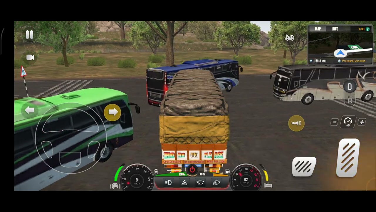 Extreme Heavy Load Truck Driving | One Mistake = Game Over 😱| Truck Driving gameplay