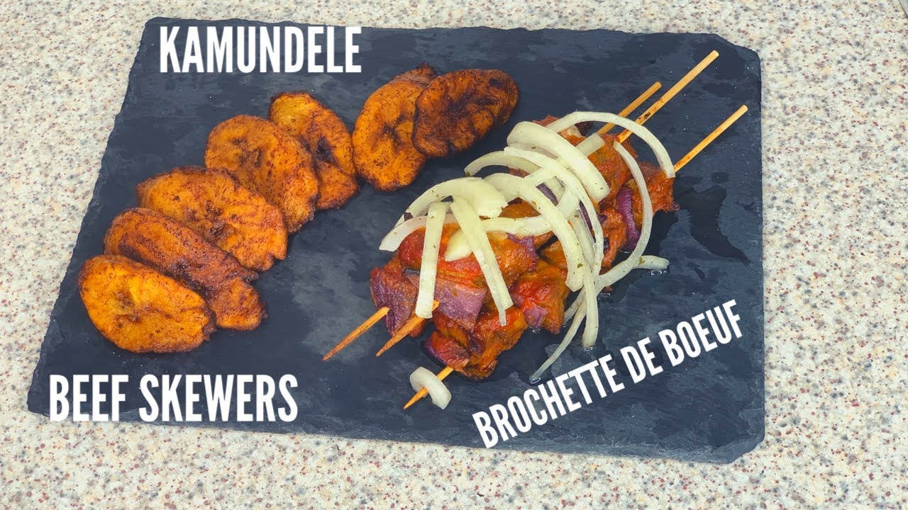 HOW TO MAKE #KAMUNDELE/BROCHETTE DE BOEUF #CONGOLESE FOOD