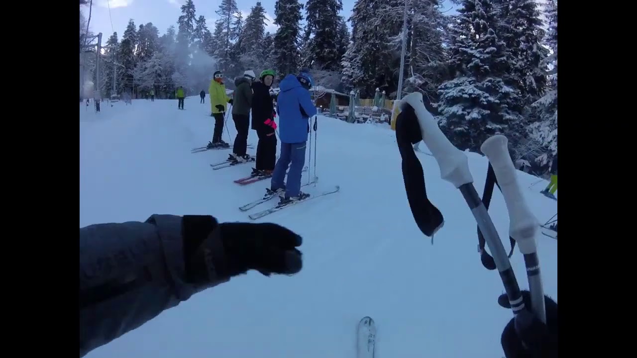 Rotata Run and Drag Lift (Green Run) - Borovets, Bulgaria