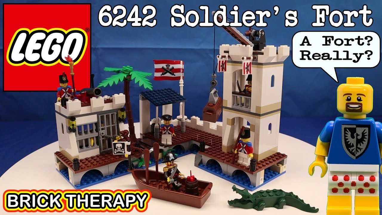 LEGO Pirates set 6242 Soldier's Fort : The New Imperial Guards : Build and Review